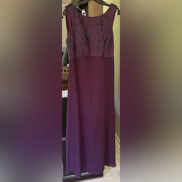 NWT Y2K ARIANNA RACHEL KAYE Beaded Gown Whimsigoth Romantic Goth Formal Dress 12 - Picture 4 of 13